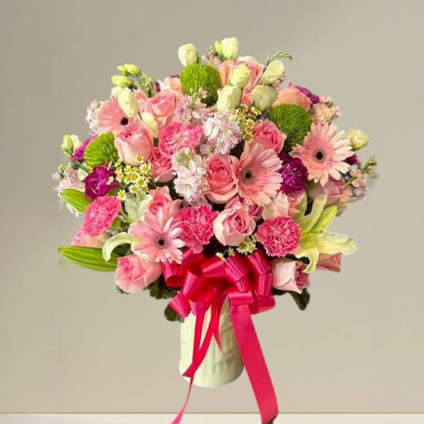 แจกันดอกไม้สด (Fresh flower vase)