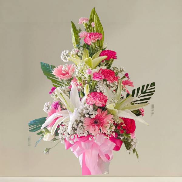 แจกันดอกไม้สด (Fresh flower vase)