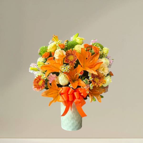 แจกันดอกไม้สด (Fresh flower vase)