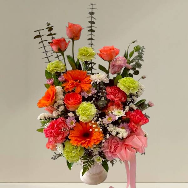 แจกันดอกไม้สด (Fresh flower vase)