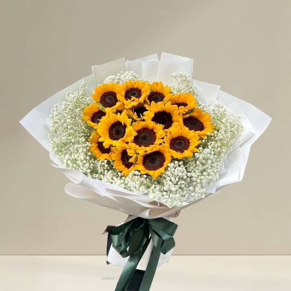 ช่อดอกไม้ ทานตะวัน